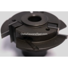 Byrd Shaker Stile and Rail  Shaper Cutter Package loaded with 7LRE and 7LHSE Inserts CCW - MFD 3/4 Bore